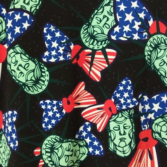 LuLaRoe Multicolor Short-sleeveTop S - Picture 4 of 5